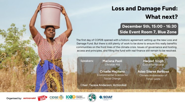 COP28 Equity and Justice in the Loss and Damage Fund